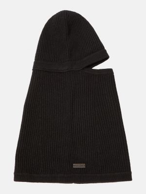 Кашемировая шапка Saint Laurent черная