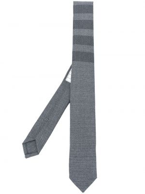 Corbata Thom Browne gris