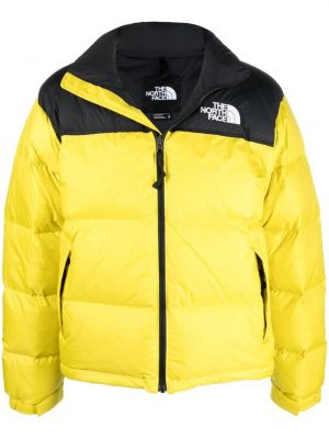 Hette lang jakke The North Face gul