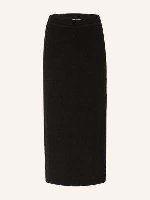 Dzianinowa spódnica z kaszmiru Sminfinity czarna