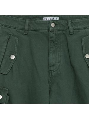 Pantalones cargo Icon Denim verde