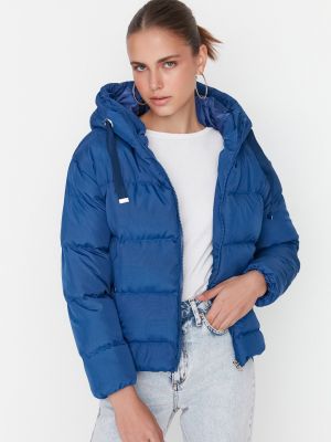 Prehodna jakna Trendyol modra