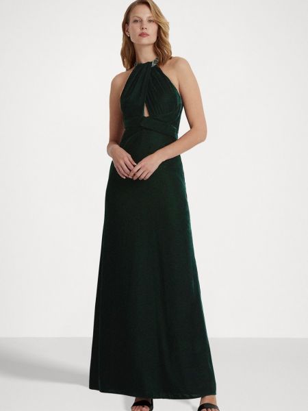 Sukienka wieczorowa Lauren Ralph Lauren zielona