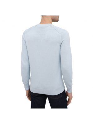 Хлопковый шелковый свитер Loro Piana голубой
