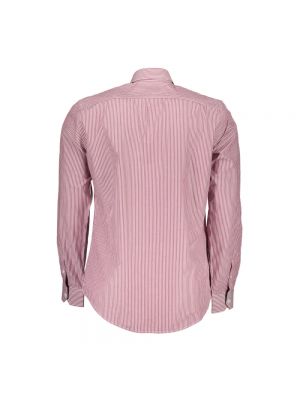 Camisa de algodón Harmont & Blaine violeta