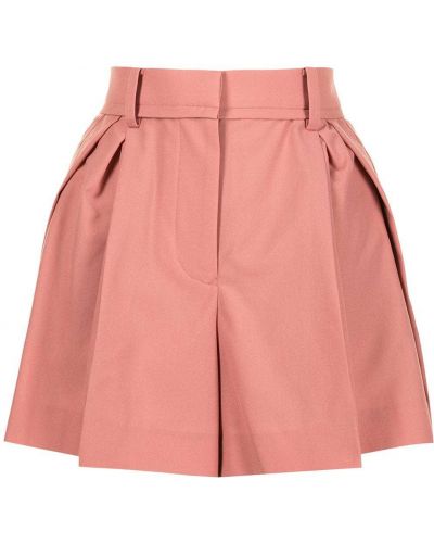 Plissert shorts Sacai rosa