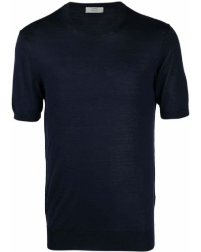Camiseta de cuello redondo Mauro Ottaviani azul
