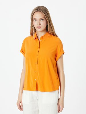 Μπλούζα Samsoe Samsoe πορτοκαλί