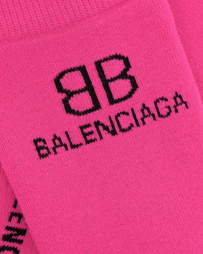 Calcetines Balenciaga rosa