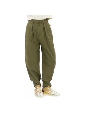Spodnie oversize Dsquared2 zielone
