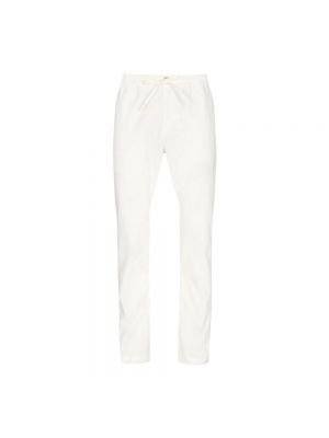 Białe proste spodnie Anerkjendt
