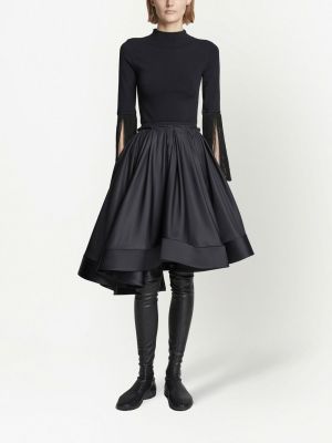 Černé plisované sukně Proenza Schouler