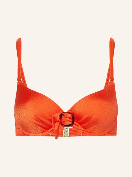 Satynowy bikini Cyell pomarańczowy