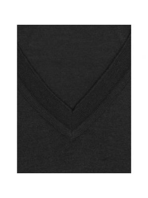 Jersey de tela jersey John Smedley negro