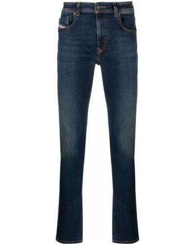 Skinny fit-jeans Diesel blå