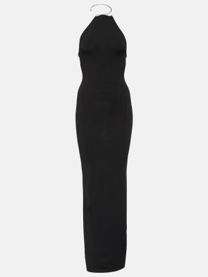 Černé dlouhé šaty Aya Muse