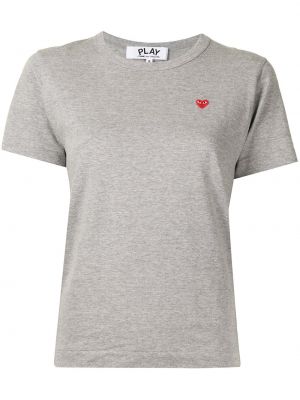 T-shirt Comme Des Garçons Play grå