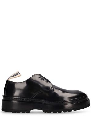 Pantofi derby cu șireturi din dantelă Jacquemus negru