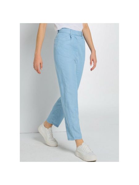 Плиссированные чиносы с высокой талией свободного кроя Lois Jeans белые
