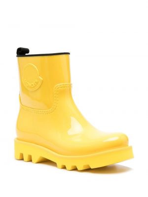 Ankle boots Moncler żółte
