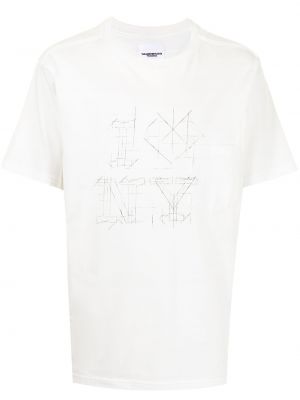 Camiseta con estampado Takahiromiyashita The Soloist blanco