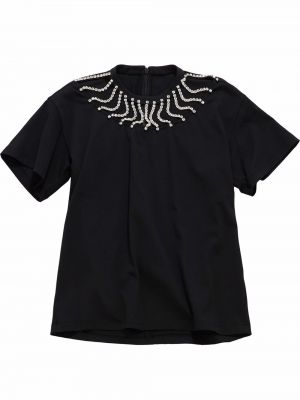 T-shirt Christopher Kane svart