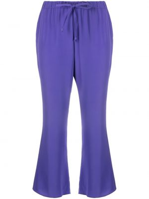 Pantalon taille haute Merci violet
