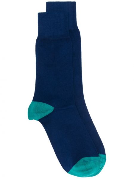 Calcetines con bordado Paul Smith azul