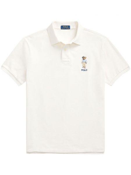 Fleecové bavlněné tričko s potiskem Polo Ralph Lauren
