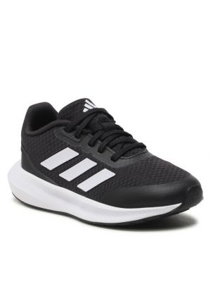 Čipkované tenisky Adidas čierna