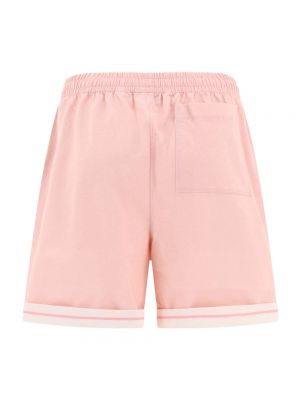 Pantalones cortos de algodón Burberry rosa