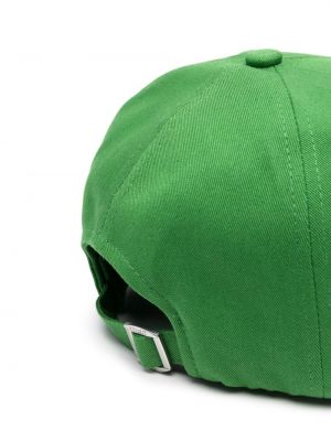 Ilma kontsaga tikitud müts Kenzo roheline