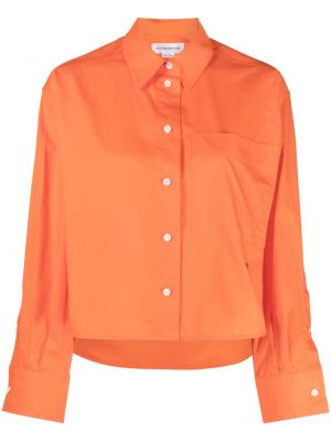 Košile Victoria Beckham oranžová