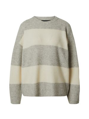 Meleret pullover Vero Moda grå