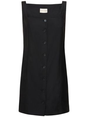 Mini vestido de lana Loulou Studio negro