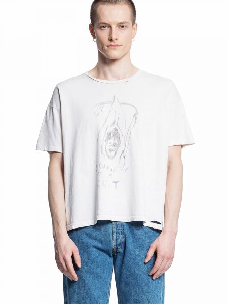 T-shirt Paly Hollywood bianco