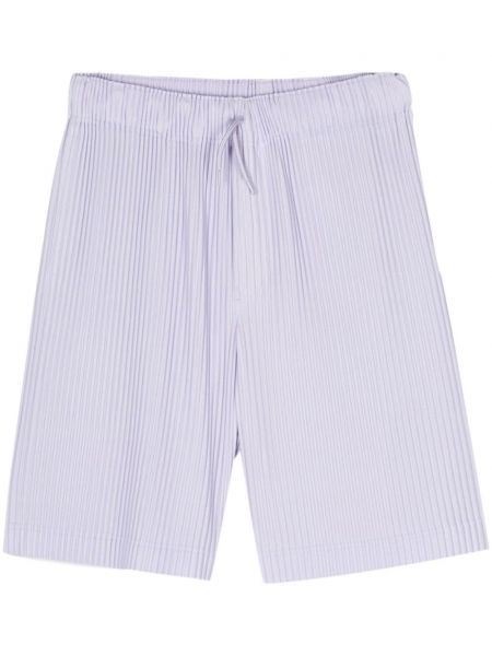 Plisseret bermudashorts Homme Plissé Issey Miyake lilla