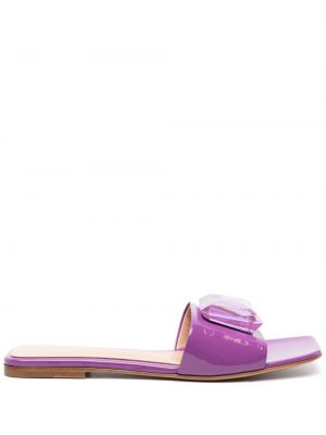 Pantofi de cristal Gianvito Rossi violet