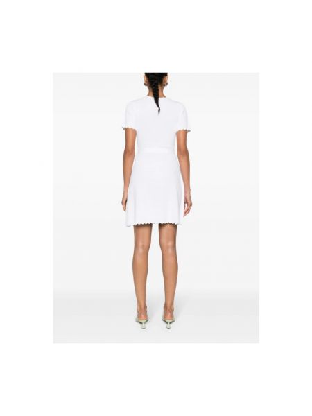Mini vestido Emporio Armani blanco