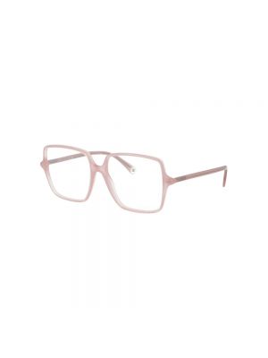 Okulary przeciwsłoneczne Chanel różowe
