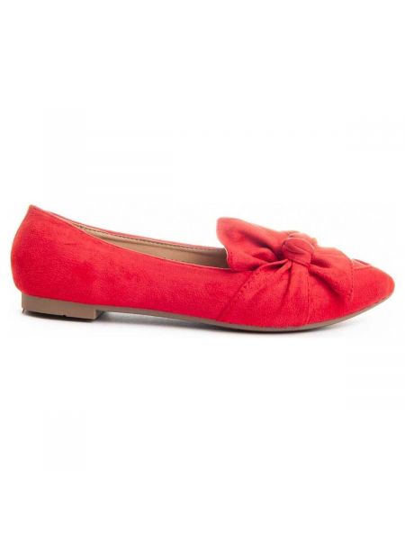 Balerina cipők Leindia piros