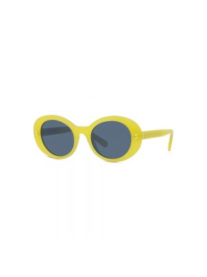 Okulary przeciwsłoneczne Stella Mccartney żółte