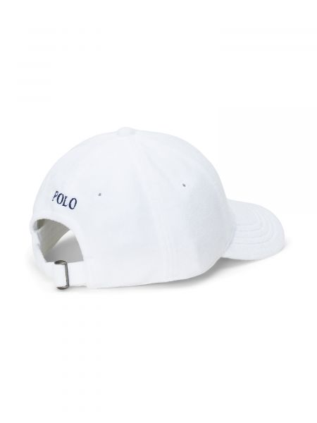 Cappello con visiera Polo Ralph Lauren bianco