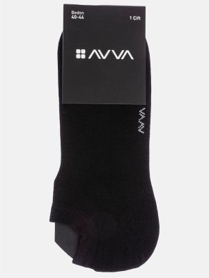 Ponožky Avva čierna