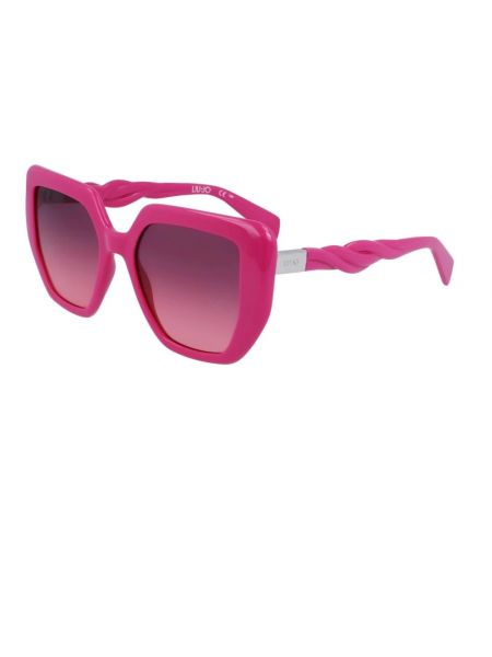 Okulary przeciwsłoneczne Liu Jo różowe