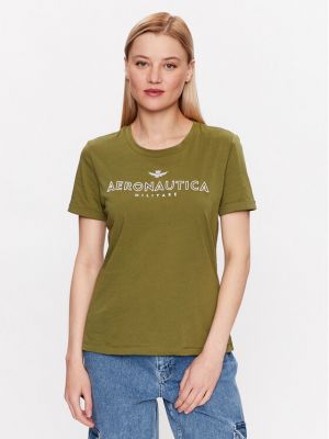 Marškinėliai Aeronautica Militare žalia