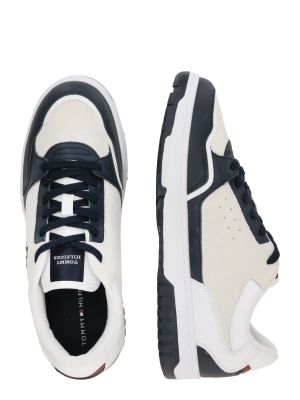 Sneakers in pelle scamosciata Tommy Hilfiger bianco