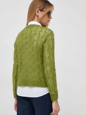 Vlněný svetr Max&co. zelený