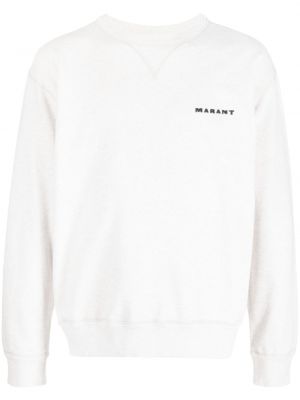 Sweatshirt mit stickerei mit rundem ausschnitt Marant