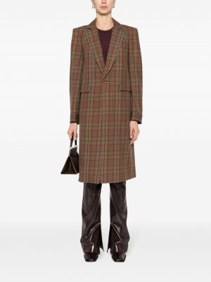 Manteau à carreaux Vivienne Westwood